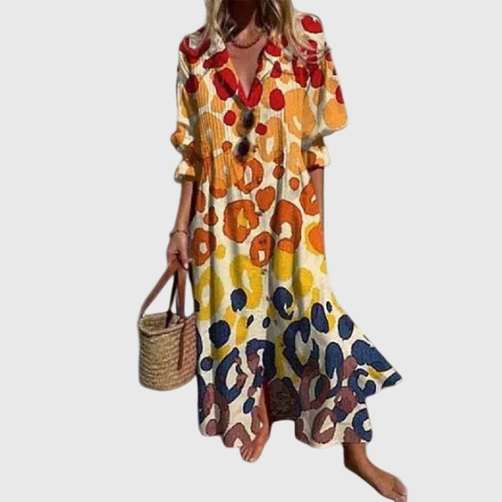 Zariah | Elegante Vestido Maxi Bohemio