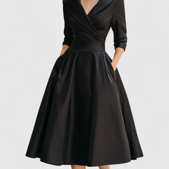 Rosavelia | Elegante Vestido Midi