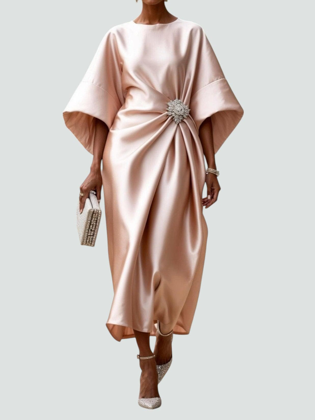 Dolores | Vestido Noche Elegante Fluido