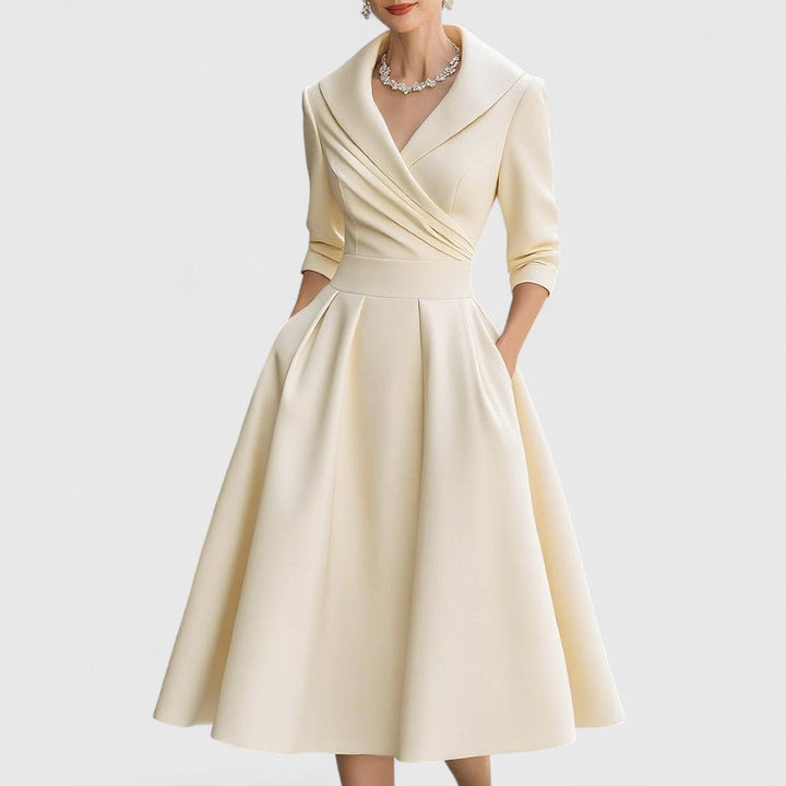 Rosavelia | Elegante Vestido Midi