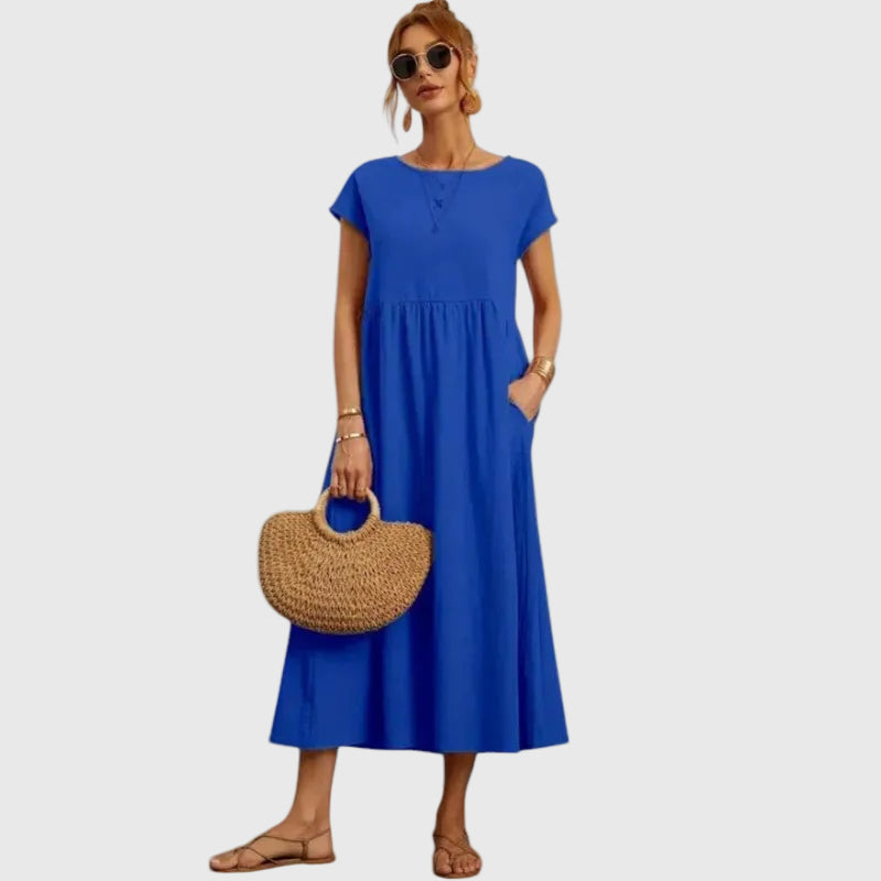 Fenella | Vestido Midi Cómodo