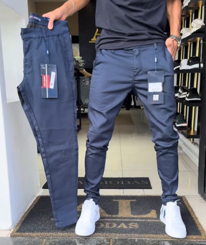Miguel | Pantalón casual slim fit