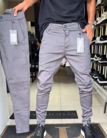 Miguel | Pantalón casual slim fit