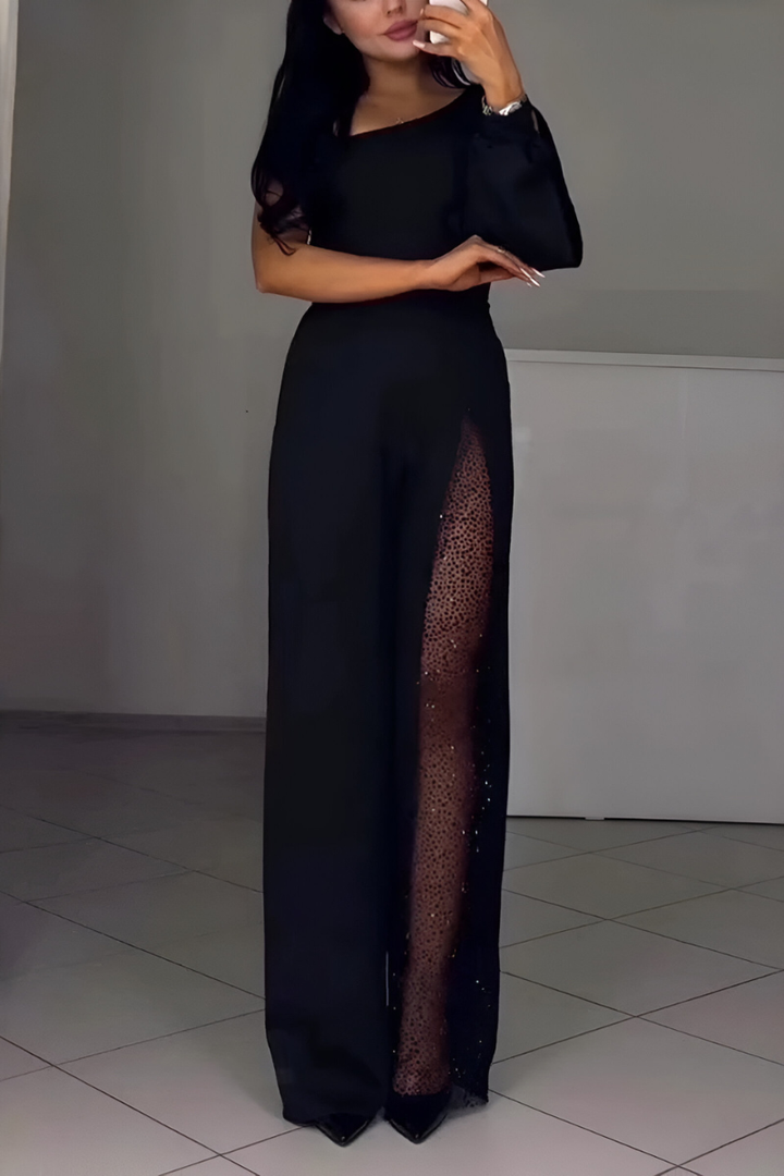 Yasmira | Mono Elegante de Mujer con Diseño Asimétrico