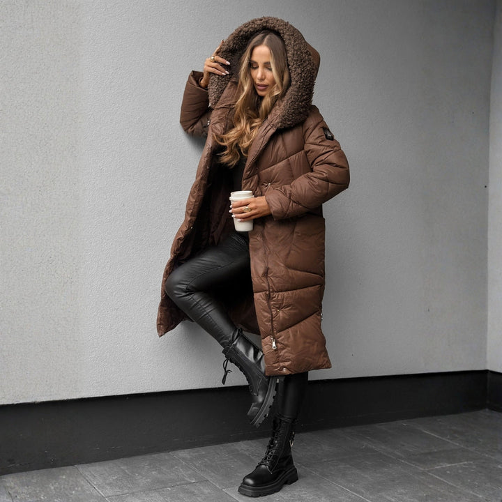 Naomi | Abrigo de Invierno Aislado de Corte Largo