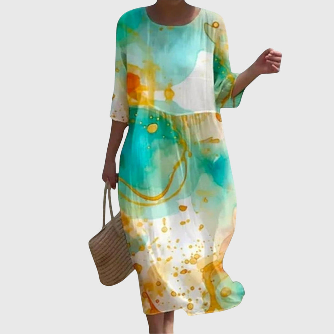 Hayley | Vestido Maxi Floral Estiloso