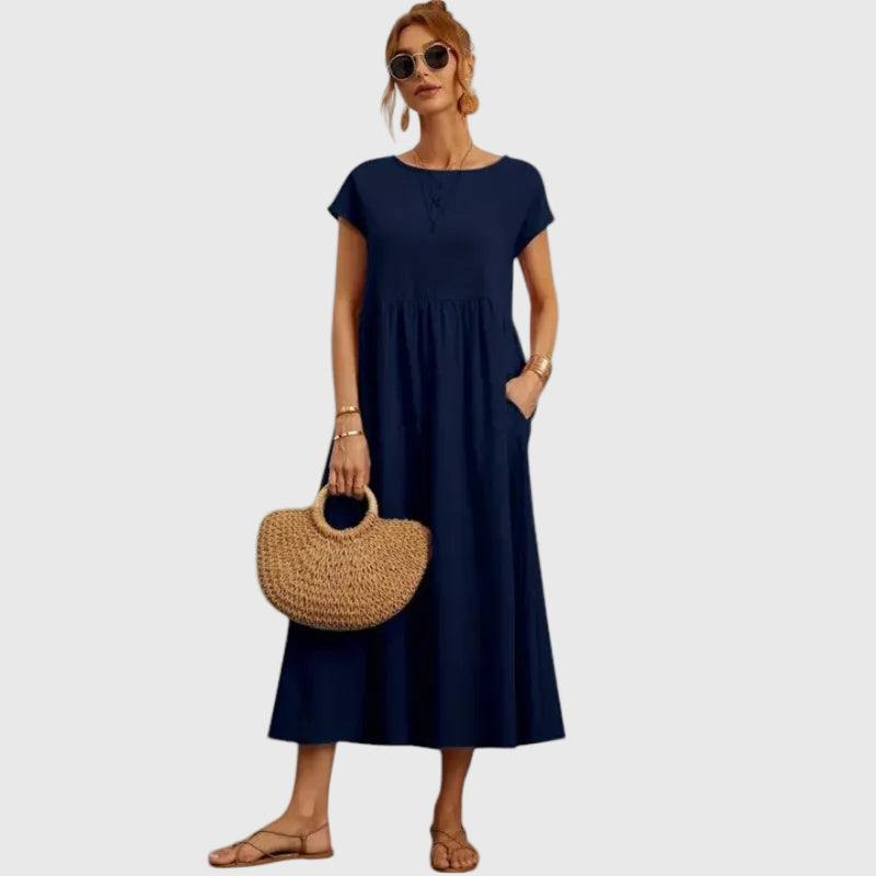 Fenella | Vestido Midi Cómodo