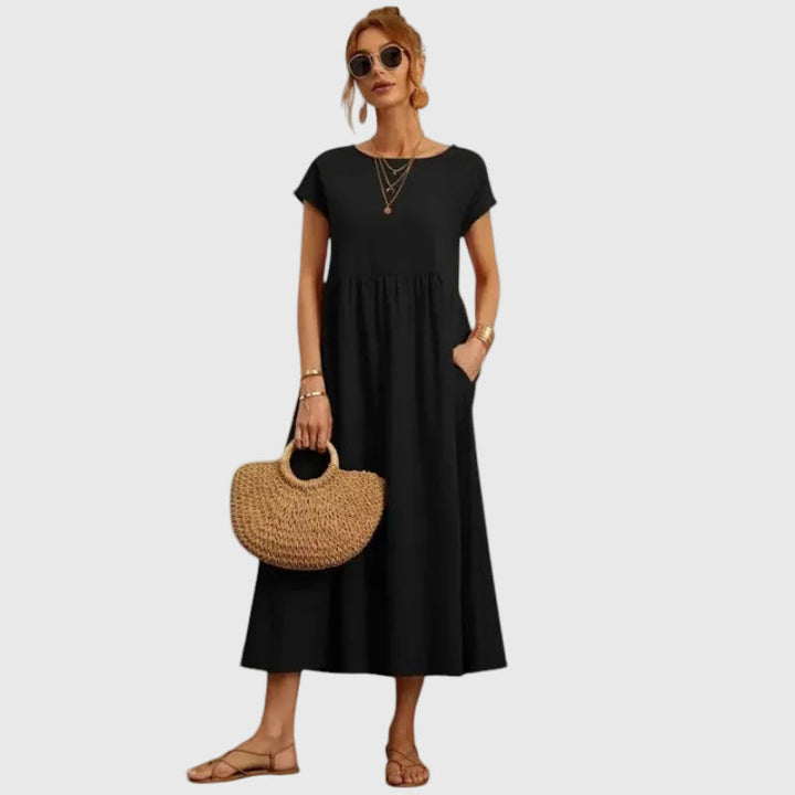 Fenella | Vestido Midi Cómodo