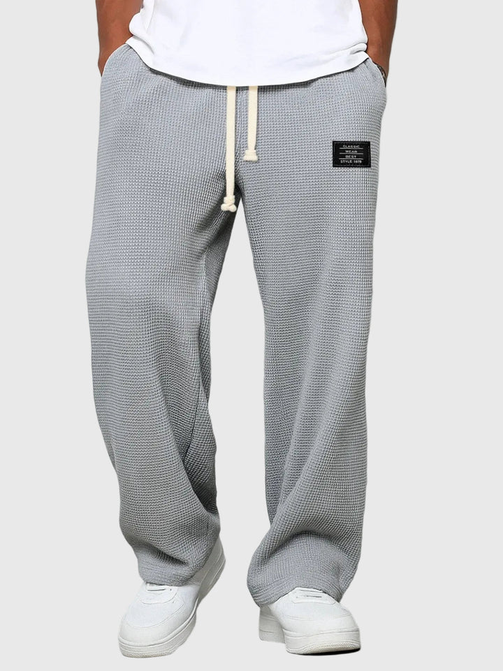 Samuel | Pantalones de Pierna Ancha con Cintura Ajustable