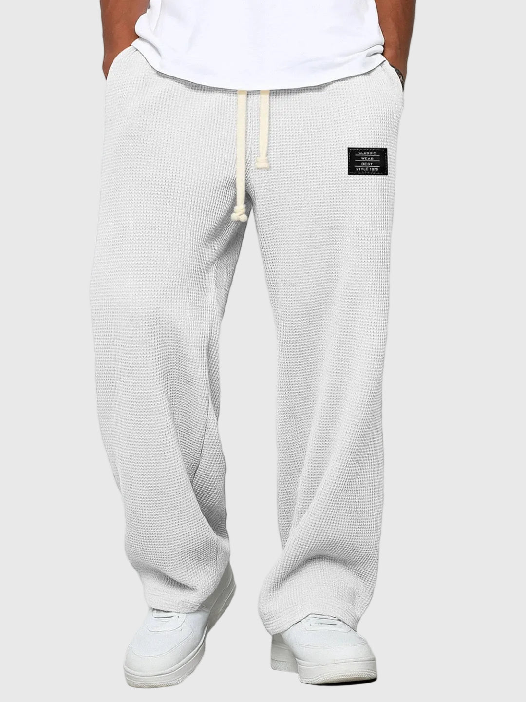 Samuel | Pantalones de Pierna Ancha con Cintura Ajustable