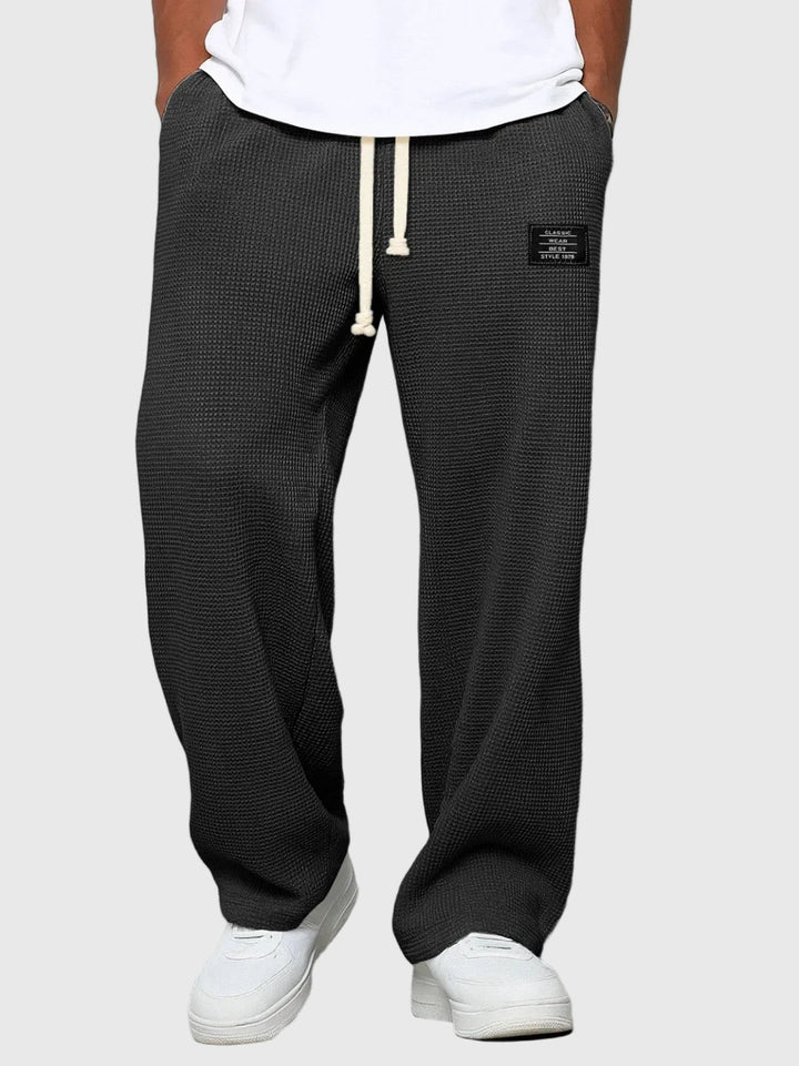 Samuel | Pantalones de Pierna Ancha con Cintura Ajustable