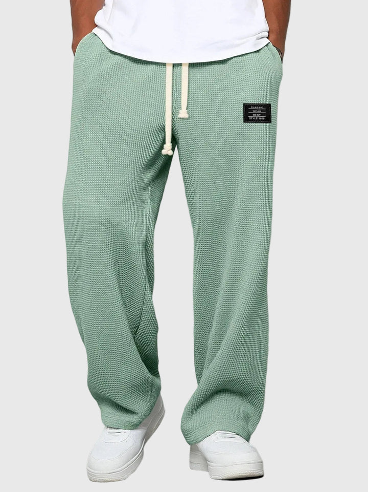 Samuel | Pantalones de Pierna Ancha con Cintura Ajustable
