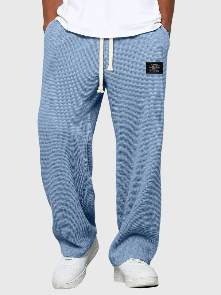 Samuel | Pantalones de Pierna Ancha con Cintura Ajustable