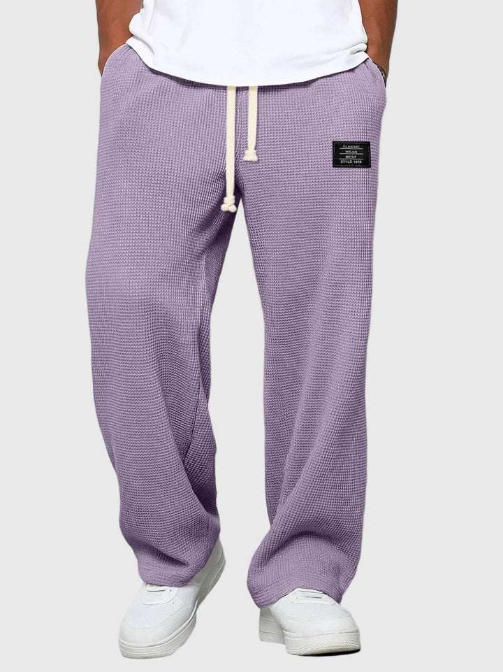Samuel | Pantalones de Pierna Ancha con Cintura Ajustable