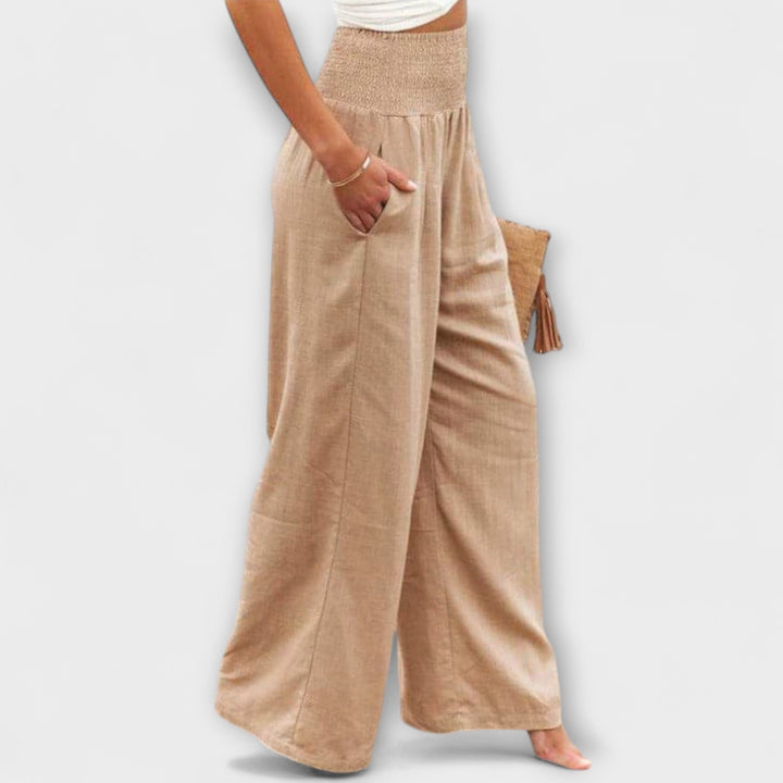 Thearya | Pantalones Anchos Casual