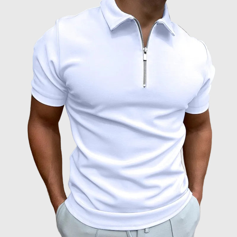 Nathan | Camisa Polo con Cremallera