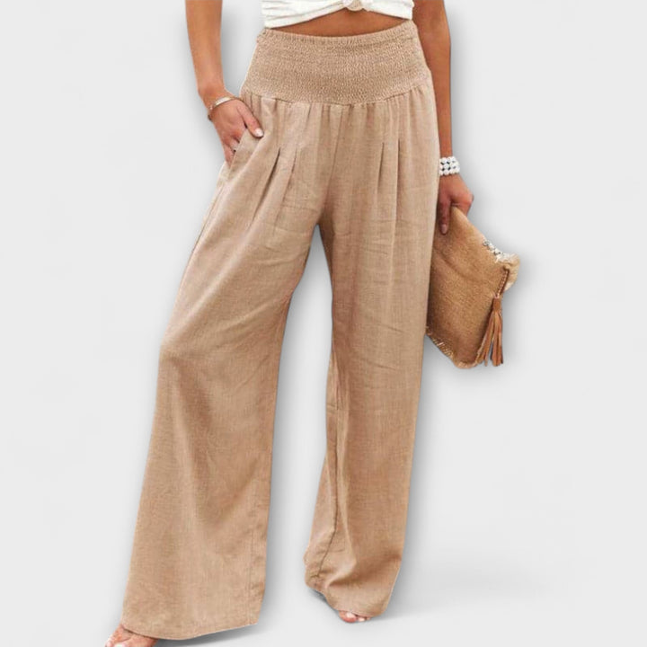 Thearya | Pantalones Anchos Casual