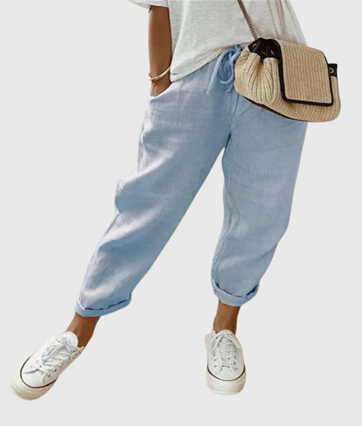 Lana | Pantalones Elegantes de Flujo