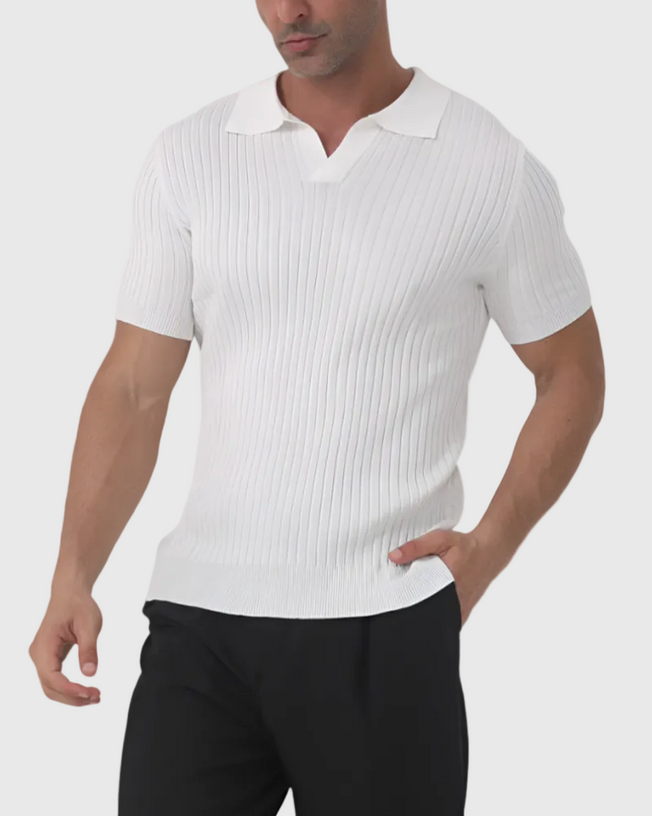 Jaén | Polo de Algodón Texturizado