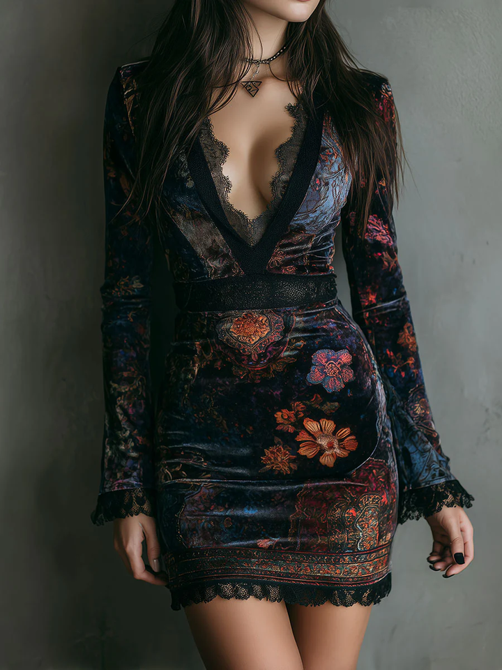 Cerilda | Mini Vestido de Mujer con Detalles Sofisticados