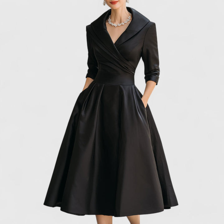 Rosavelia | Elegante Vestido Midi
