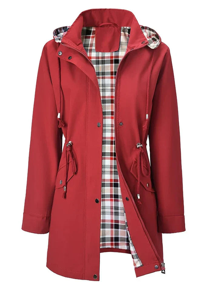 Olivia | Chaqueta Impermeable Con Forro