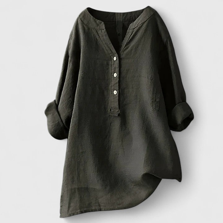 Larienne | Camisa Elegante con Botones en el Frente