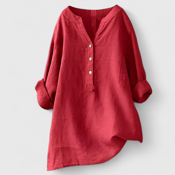 Larienne | Camisa Elegante con Botones en el Frente