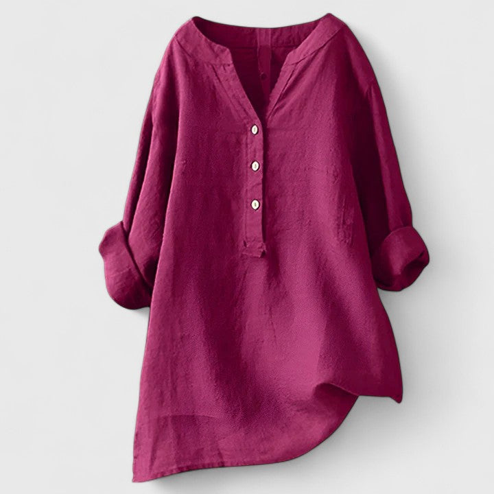 Larienne | Camisa Elegante con Botones en el Frente
