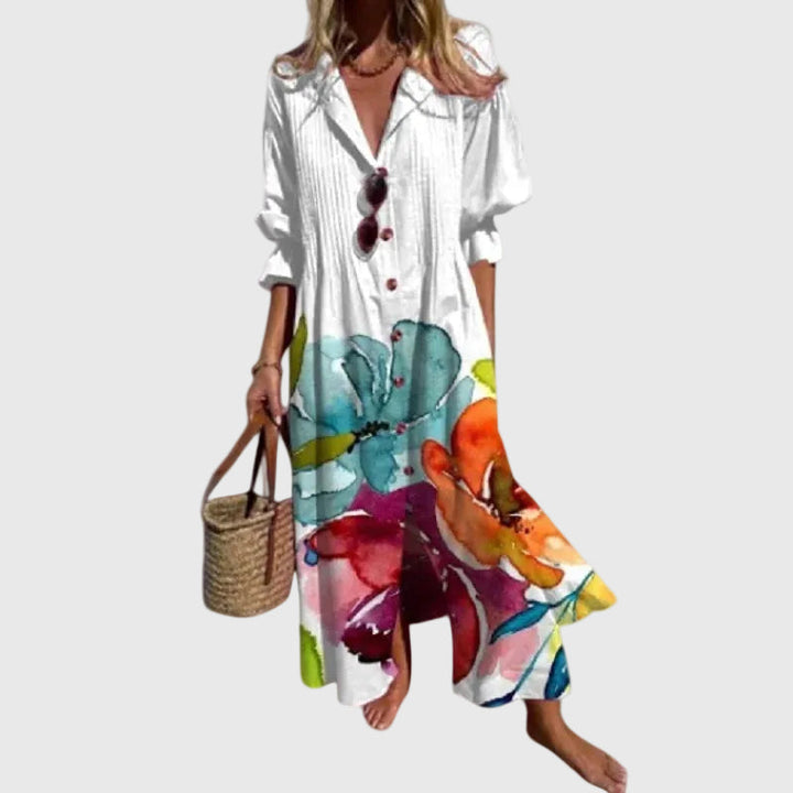 Zariah | Elegante Vestido Maxi Bohemio