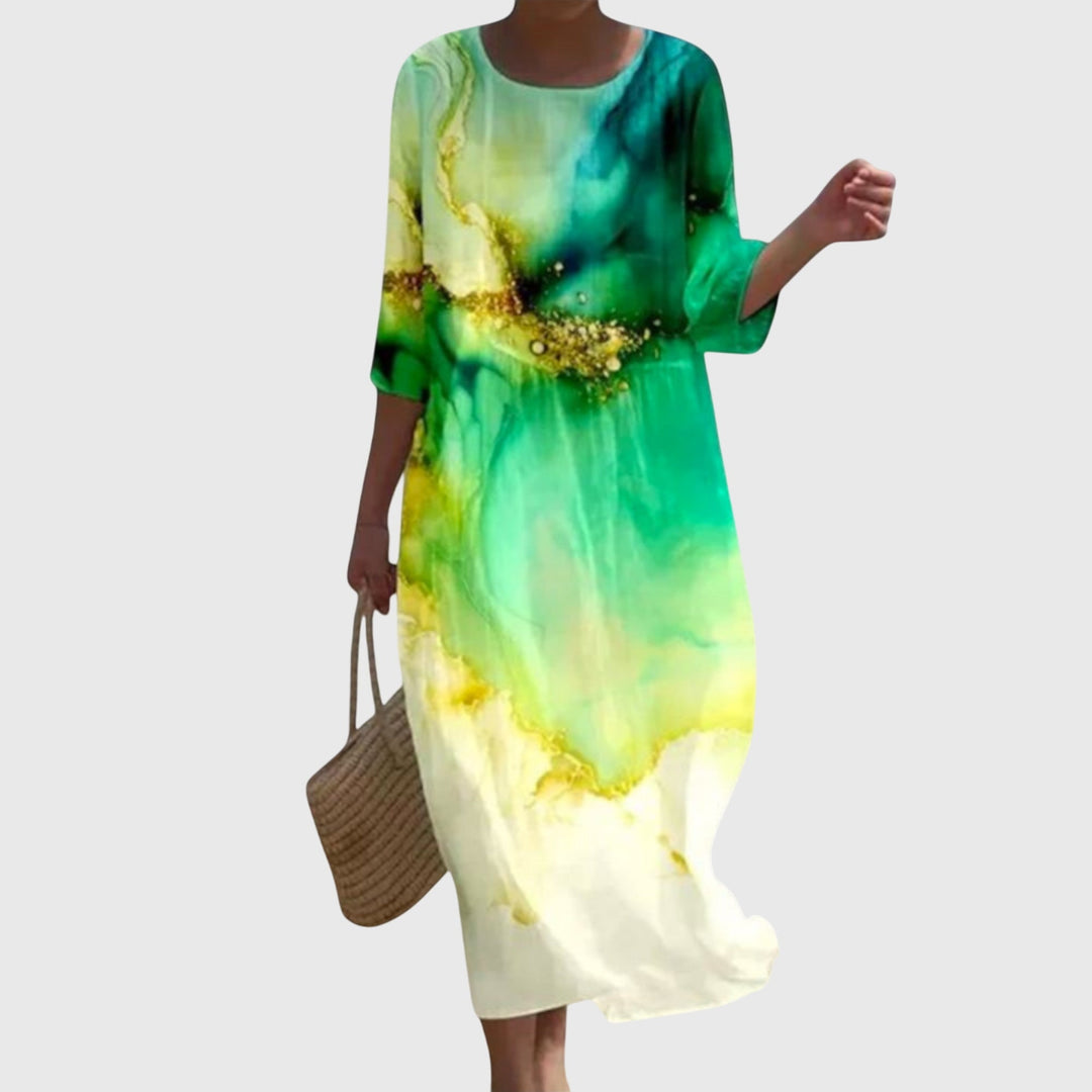Hayley | Vestido Maxi Floral Estiloso