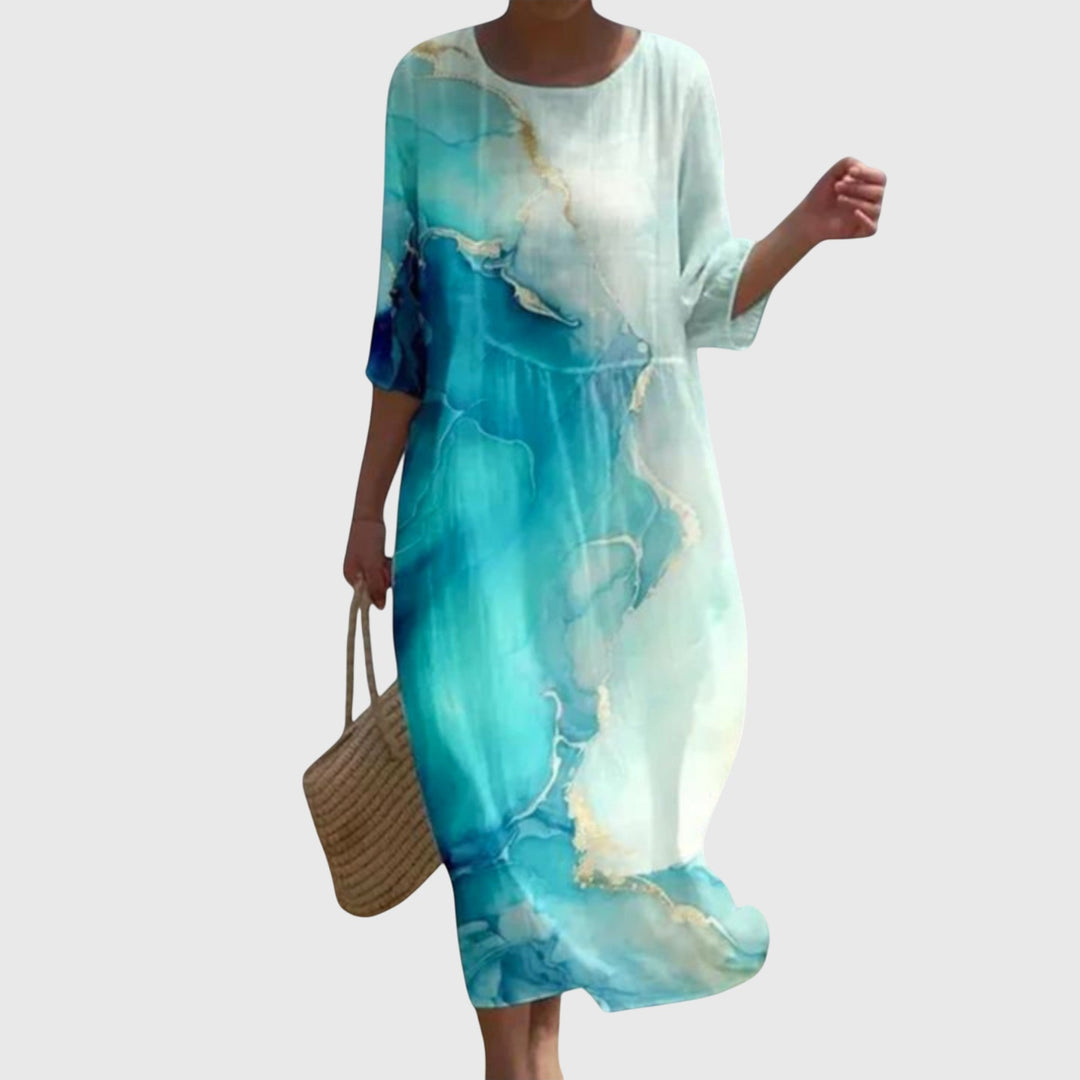 Hayley | Vestido Maxi Floral Estiloso