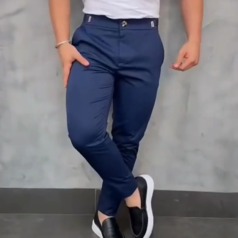 Taviero | Pantalones Slim Fit de Stretch para Hombre