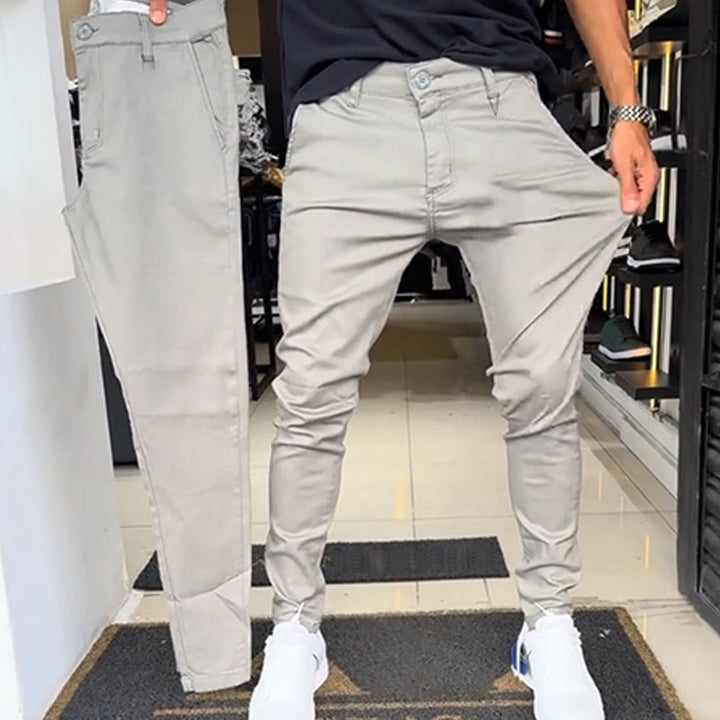 Miguel | Pantalón casual slim fit