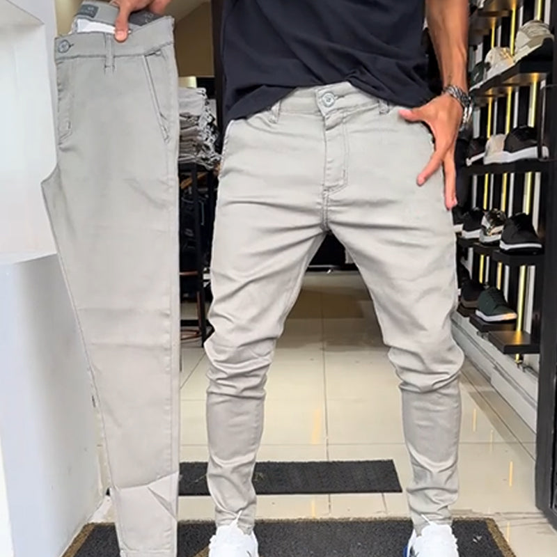 Miguel | Pantalón casual slim fit