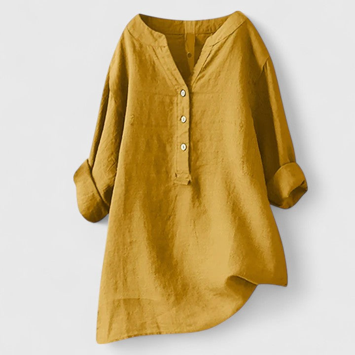 Larienne | Camisa Elegante con Botones en el Frente